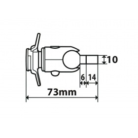 Viedtālruņa turētājs Opti Screw M6