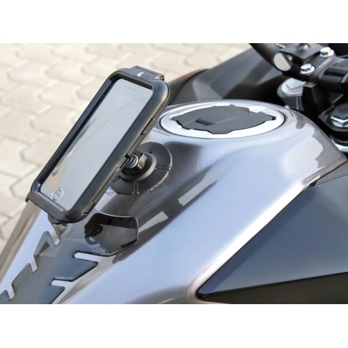 Viedtālruņa turētājs Opti Stick ar līmi un grozāmo savienojumu Viedtālruņa turētājs Opti Stick ar līmi un grozāmo savienojumu