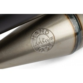 Leovince Exhaust Handmade TT Black Edition Yamaha Aerox / MBK NItro w. homologation