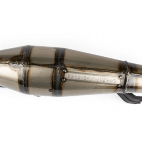 Глушитель LeoVince Handmade TT Black Edition Yamaha Aerox / MBK NItro w. homologation