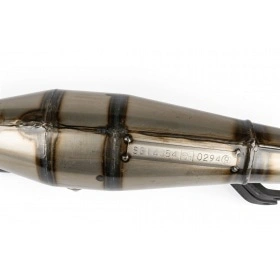 Leovince Exhaust Handmade TT Black Edition Yamaha Aerox / MBK NItro w. homologation