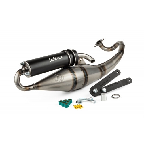 Exhaust LeoVince Handmade TT Black Edition Peugeot Speedifght 3 / Ludix LC Exhaust LeoVince Handmade TT Black Edition Peugeot Speedifght 3 / Ludix LC