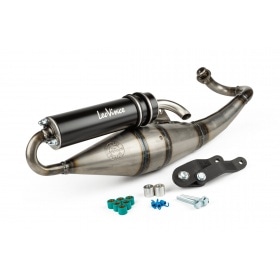 Exhaust LeoVince Handmade TT Black Edition Piaggio NRG / Runner