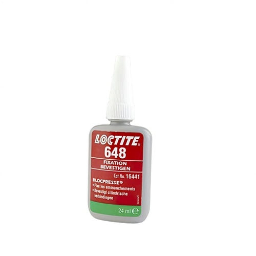 Augstas stiprības gultņu līme Loctite 648 24ml Augstas stiprības gultņu līme Loctite 648 24ml