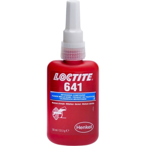 Līme gultņiem vidējas stiprības Loctite 641 50ml Līme gultņiem vidējas stiprības Loctite 641 50ml