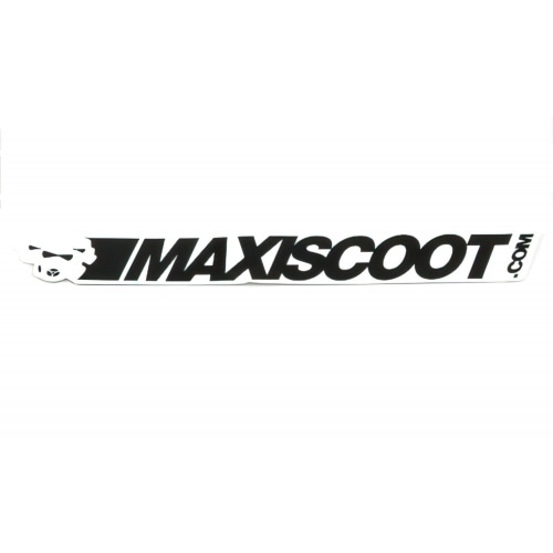 Sticker Maxiscoot 120x14mm black/white Sticker Maxiscoot 120x14mm black/white