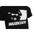 T-shirt Maxiscoot black T-shirt Maxiscoot black