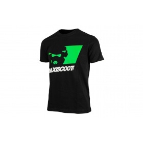 T-shirt Maxiscoot black / green