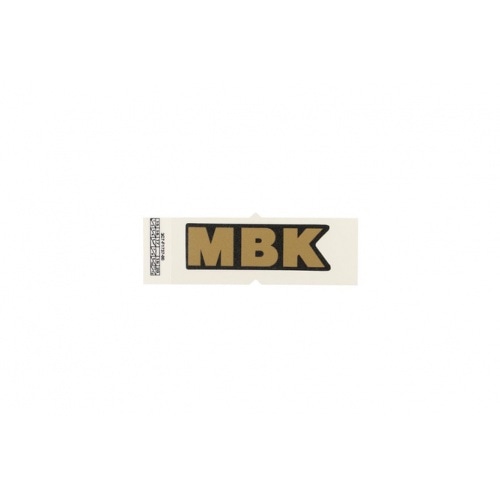 Sticker 72 mm x 23 mm - original spare part MBK bronze Sticker 72 mm x 23 mm - original spare part MBK bronze