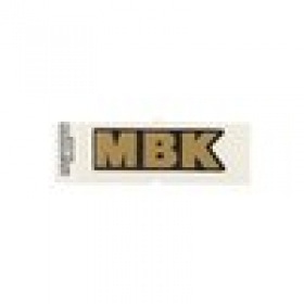 Sticker 72 mm x 23 mm - original spare part MBK bronze