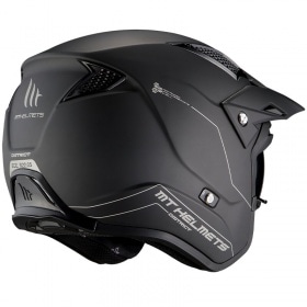 Izmēģinājumu ķivere MT ķiveres District SV black matte S