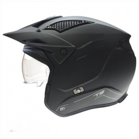 Izmēģinājumu ķivere MT ķiveres District SV black matte S