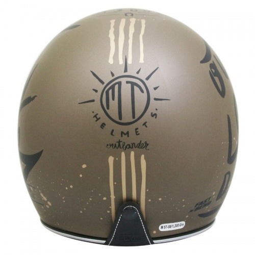 Jet / Atvērtās sejas ķivere MT Le Mans 2 SV Outlander brūna matēta XS Jet / Atvērtās sejas ķivere MT Le Mans 2 SV Outlander brūna matēta XS