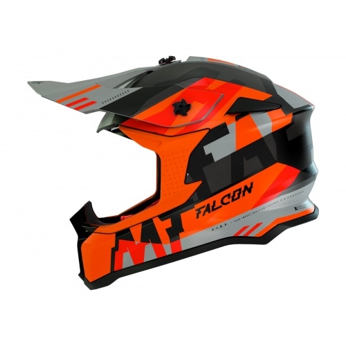Motocross Helmet MT Helmets Falcon Arya matte orange Motocross Helmet MT Helmets Falcon Arya matte orange