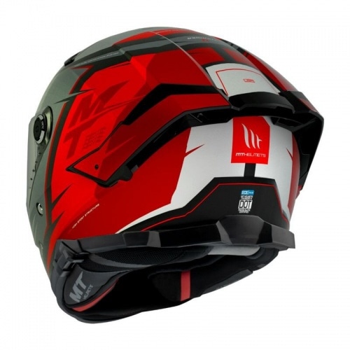Full Face Helmet MT Helmets Thunder 4 SV Pental red / grey Full Face Helmet MT Helmets Thunder 4 SV Pental red / grey