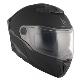 Flip-up Helmet MT Helmets Atom 2 SV matte black