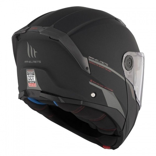 Flip-up Helmet MT Helmets Atom 2 SV matte black Flip-up Helmet MT Helmets Atom 2 SV matte black