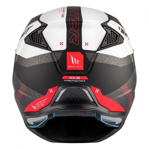 Flip-Up Helmet MT Helmets Streetfighter SV S Totem grey / red Flip-Up Helmet MT Helmets Streetfighter SV S Totem grey / red