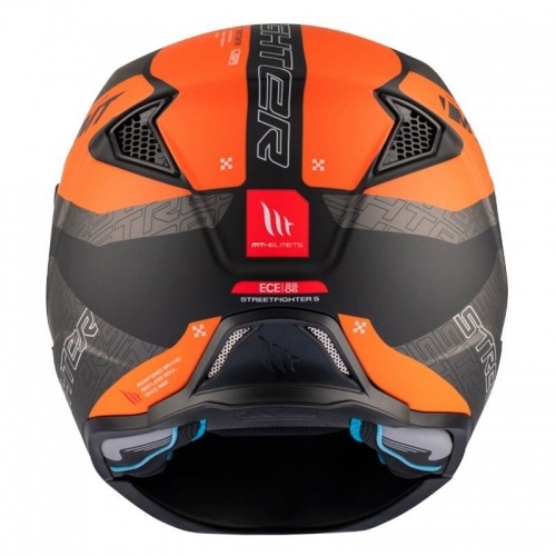 Flip-Up Helmet MT Helmets Streetfighter SV S Totem grey / orange Flip-Up Helmet MT Helmets Streetfighter SV S Totem grey / orange