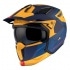 Flip-Up Helmet MT Helmets Streetfighter SV S Totem blue / yellow Flip-Up Helmet MT Helmets Streetfighter SV S Totem blue / yellow