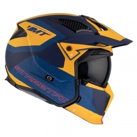 Flip-Up Helmet MT Helmets Streetfighter SV S Totem blue / yellow