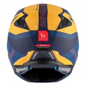 Flip-Up Helmet MT Helmets Streetfighter SV S Totem blue / yellow