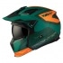 Flip-Up Helmet MT Helmets Streetfighter SV S Totem green / orange Flip-Up Helmet MT Helmets Streetfighter SV S Totem green / orange