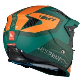 Flip-Up Helmet MT Helmets Streetfighter SV S Totem green / orange
