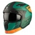 Flip-Up Helmet MT Helmets Streetfighter SV S Totem green / orange Flip-Up Helmet MT Helmets Streetfighter SV S Totem green / orange