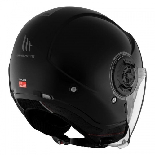 Open Face Helmet MT Helmets Viale SV S glossy black Open Face Helmet MT Helmets Viale SV S glossy black