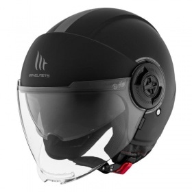 Open Face Helmet MT Helmets Viale SV S matte black