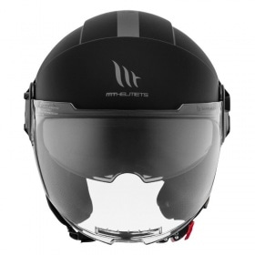 Open Face Helmet MT Helmets Viale SV S matte black