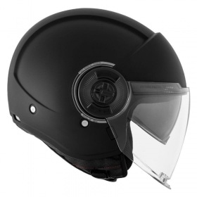 Open Face Helmet MT Helmets Viale SV S matte black