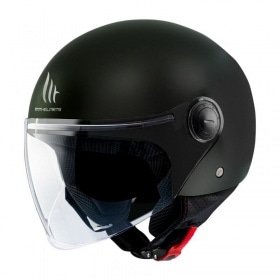 Open Face Helmet MT Helmets Street black
