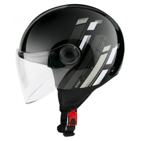 Open Face Helmet MT Helmets Street Scope D2 black / grey