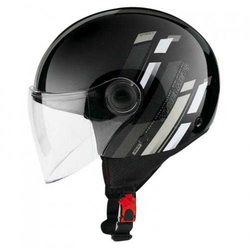 Open Face Helmet MT Helmets Street Scope D2 black / grey Open Face Helmet MT Helmets Street Scope D2 black / grey