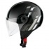 Open Face Helmet MT Helmets Street Scope D2 black / grey Open Face Helmet MT Helmets Street Scope D2 black / grey
