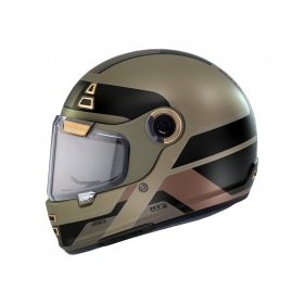 Full Face Helmet MT Helmets Jarama 68TH khaki green mat