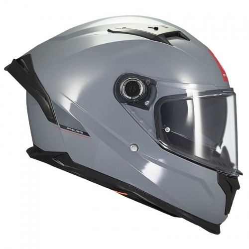 Full Face Helmet MT Helmets BRAKER A12 matte grey Full Face Helmet MT Helmets BRAKER A12 matte grey