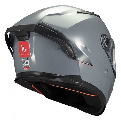 Full Face Helmet MT Helmets BRAKER A12 matte grey Full Face Helmet MT Helmets BRAKER A12 matte grey