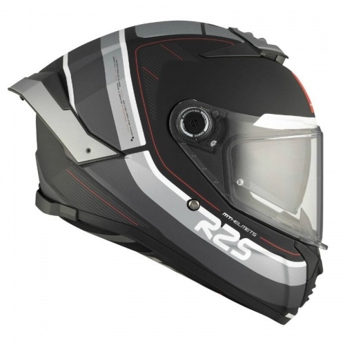 Full Face Helmet MT Helmets Thunder 4 SV R25 black / grey Full Face Helmet MT Helmets Thunder 4 SV R25 black / grey