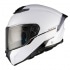 Flip-up Helmet MT Helmets Atom 2 SV glossy white Flip-up Helmet MT Helmets Atom 2 SV glossy white