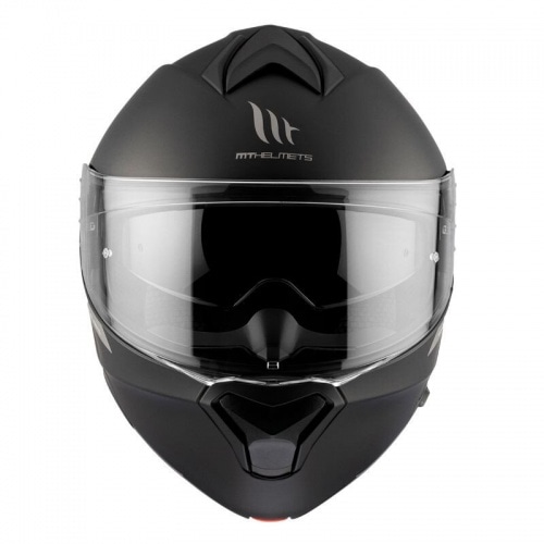 Flip-up Helmet MT Helmets GENESIS matte black Flip-up Helmet MT Helmets GENESIS matte black