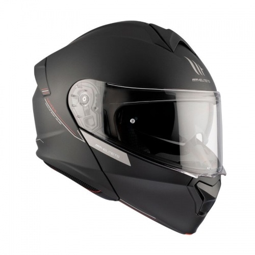 Flip-up Helmet MT Helmets GENESIS matte black Flip-up Helmet MT Helmets GENESIS matte black