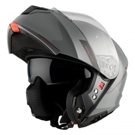 Flip-up Helmet MT Helmets GENESIS glossy grey