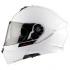 Flip-up Helmet MT Helmets GENESIS glossy white Flip-up Helmet MT Helmets GENESIS glossy white