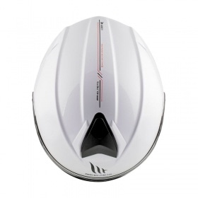 Flip-up Helmet MT Helmets GENESIS glossy white