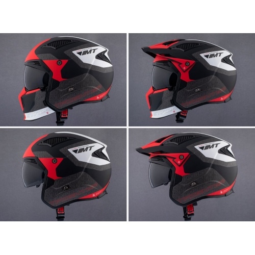 Trials ķivere MT Streetfighter SV Twin spīdīga nero / blue / orange S Trials ķivere MT Streetfighter SV Twin spīdīga nero / blue / orange S