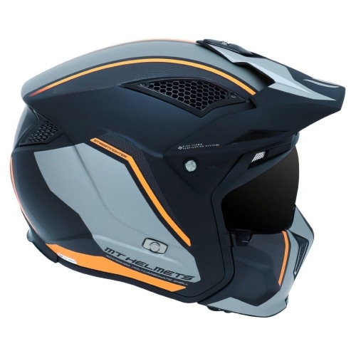 Trials Helmet MT Streetfighter SV Twin matte black / neon orange Trials Helmet MT Streetfighter SV Twin matte black / neon orange