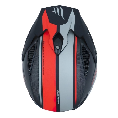 Trials Helmet MT Streetfighter SV Twin matte black / red Trials Helmet MT Streetfighter SV Twin matte black / red